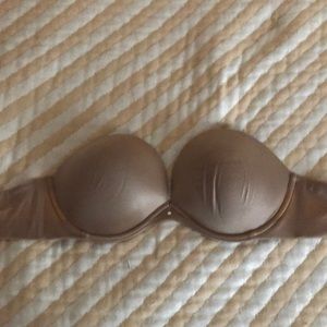 36D Victoria’s Secret Tan Strapless Bra